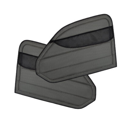 VW T5 front door window covers with bug screen