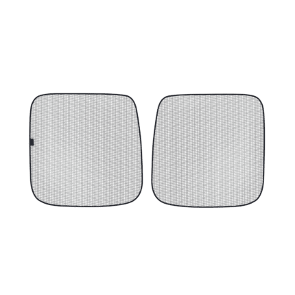 Econoline bug screen for rear door windows