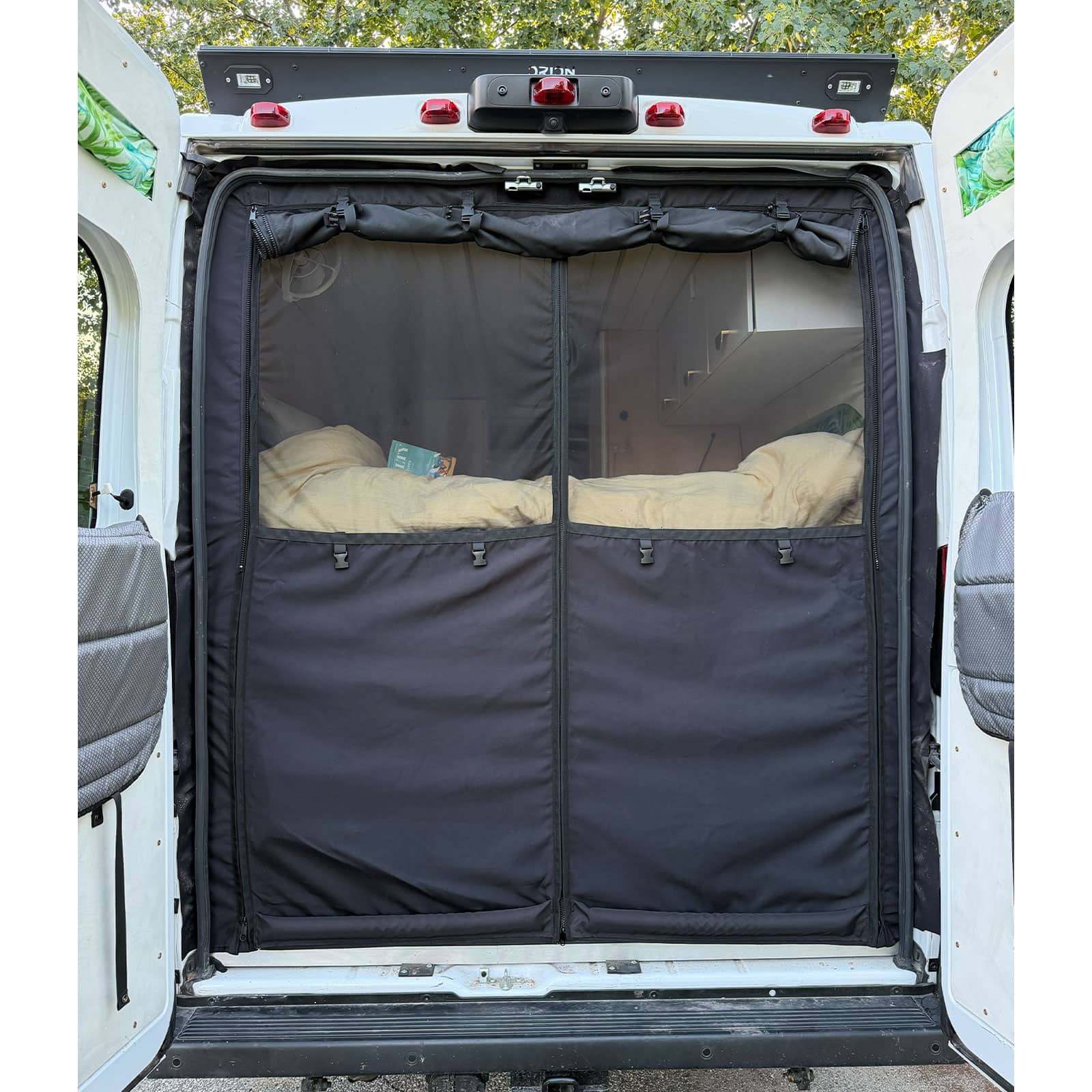 Promaster Rear Door Bug Screen Installation