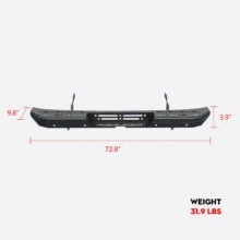 Astra Guard Sprinter rear bumper step dimension