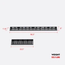 Astra Guard Sprinter square tube side steps-dimension