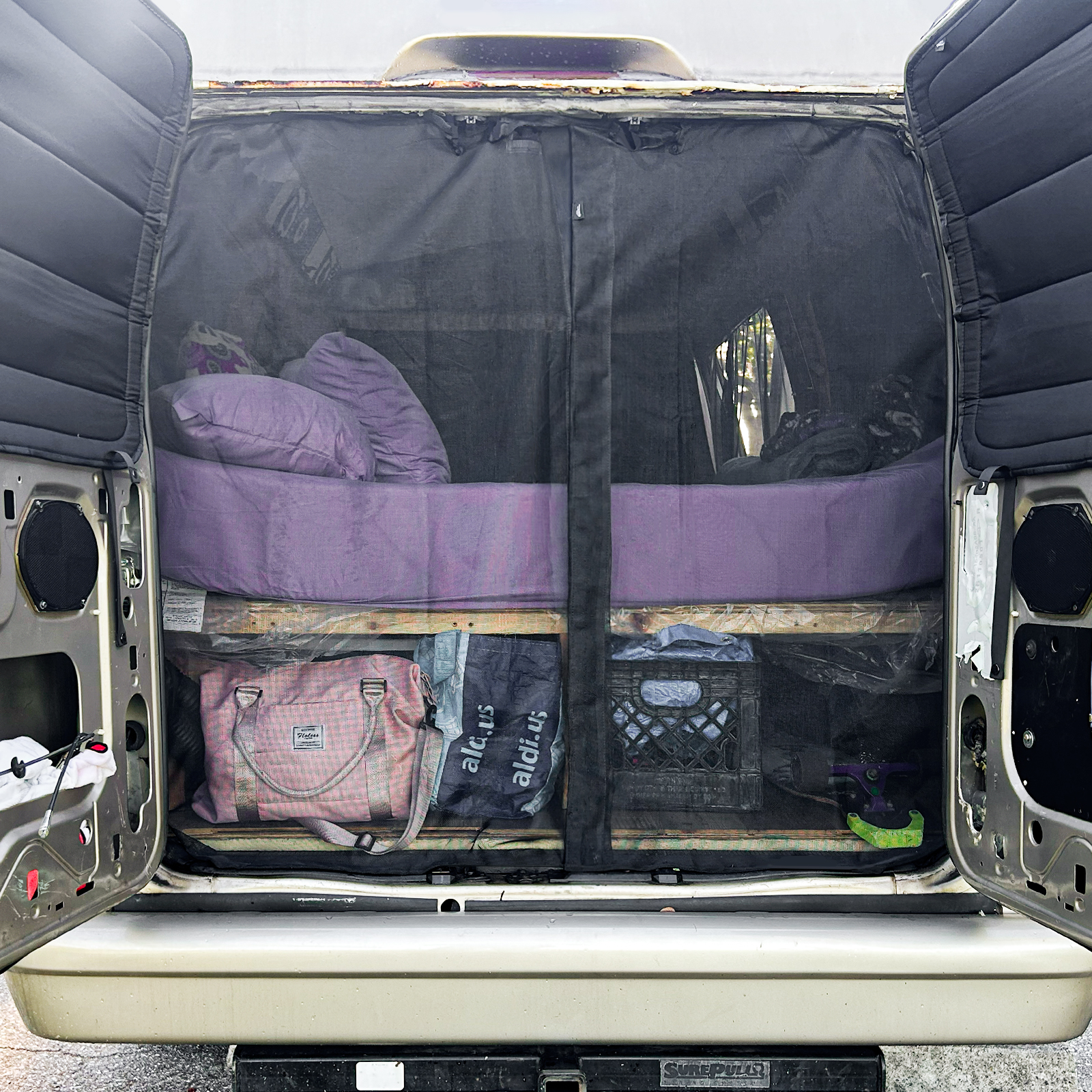 Ford Econoline / E-Series Rear Door Bug Screen