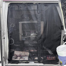 Econoline Side Barn Door Bug Screen