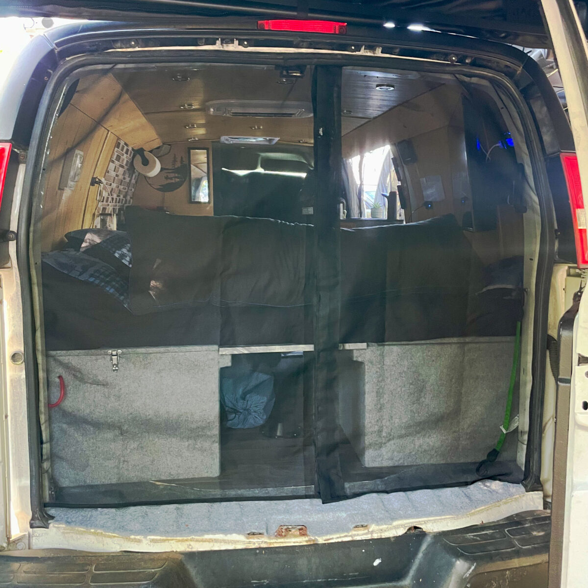 Express Rear Door Bug Screen Installation