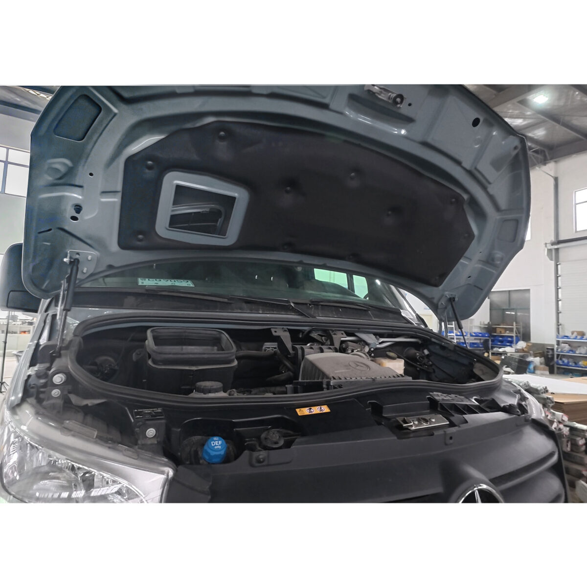 Sprinter Hood Strut Installation
