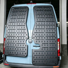 Vanncamp Sprinter Rear Door Platform Shaped Version On Van